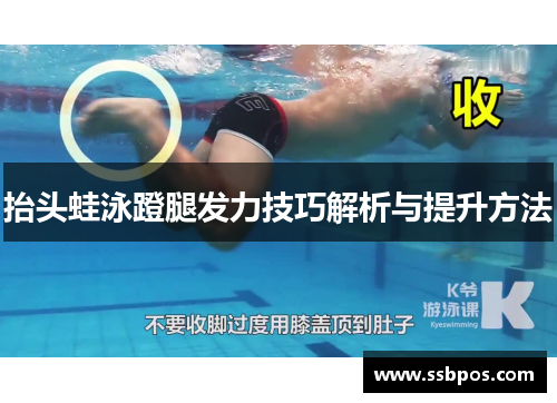抬头蛙泳蹬腿发力技巧解析与提升方法